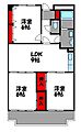 エリーナ箱崎4階6.6万円