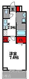 ラフォーレ和白 2階/-