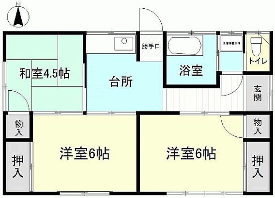 1、2号棟間取...