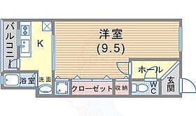 兵庫県神戸市長田区林山町7番17号（賃貸マンション1K・3階・32.00㎡） その2