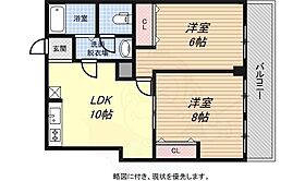 お福ビル  ｜ 兵庫県神戸市須磨区平田町１丁目5番7号（賃貸マンション2LDK・4階・55.00㎡） その2