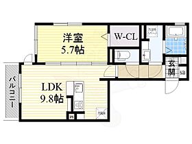 兵庫県神戸市兵庫区兵庫町２丁目2番26号（賃貸アパート1LDK・2階・40.11㎡） その2