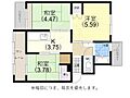 高尾台住宅1号棟4階3.5万円