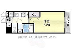 間取図画像 1K
