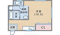 レジデンス南逆瀬川 2階