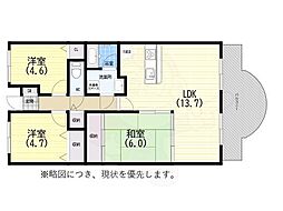 デメテル高取台 4階/403