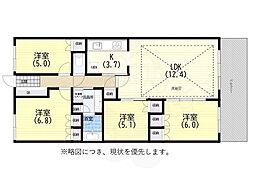 ライオンズマンション上沢ガーデンテラス 4LDKの間取図画像