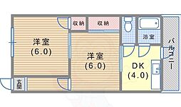 カーサ西山町 6階/-
