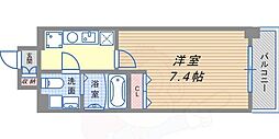 ベルトピア門口 1Kの間取図画像