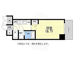 アドバンス神戸マリスI 1Kの間取図画像