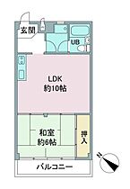 亀田ビル 302 ｜ 埼玉県坂戸市溝端町2-4（賃貸マンション1LDK・3階・37.08㎡） その2