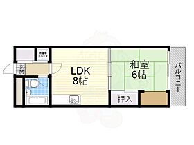 岡本ハイツ  ｜ 大阪府大阪市福島区海老江３丁目23番10号（賃貸マンション1LDK・3階・27.00㎡） その2