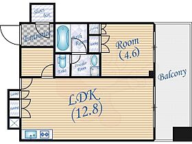 大阪府大阪市北区茶屋町8番21号（賃貸マンション1LDK・7階・43.98㎡） その2