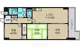 大阪府大阪市北区樋之口町1番4号（賃貸マンション3LDK・8階・61.02㎡） その2