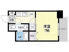 大阪府大阪市中央区南久宝寺町１丁目（賃貸マンション1R・14階・23.61㎡） その2