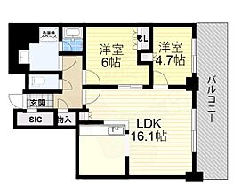 ローレルタワー堺筋本町  ｜ 大阪府大阪市中央区久太郎町２丁目1番4号（賃貸マンション2LDK・32階・65.81㎡） その2