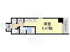 大阪府大阪市北区大淀南１丁目10番5号（賃貸マンション1R・8階・24.45㎡） その2