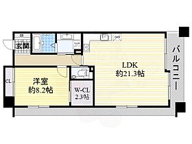 大阪府大阪市中央区島之内１丁目（賃貸マンション1LDK・9階・72.87㎡） その2