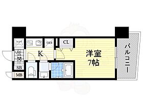 大阪府大阪市北区鶴野町2番25号（賃貸マンション1K・2階・23.79㎡） その2