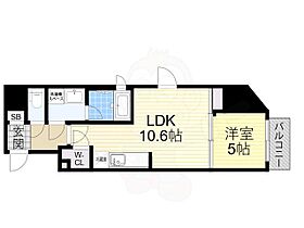 大阪府大阪市北区豊崎４丁目3番5号（賃貸マンション1LDK・10階・37.39㎡） その2