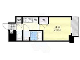 大阪府大阪市西区江戸堀２丁目（賃貸マンション1K・10階・24.21㎡） その2