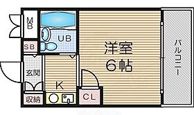 大阪府大阪市北区東天満１丁目（賃貸マンション1K・7階・18.00㎡） その2