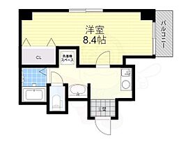 大阪府大阪市中央区谷町９丁目（賃貸マンション1K・7階・25.76㎡） その2