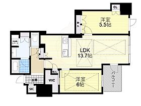 プレミストタワー靱本町  ｜ 大阪府大阪市西区靱本町１丁目（賃貸マンション2LDK・34階・63.40㎡） その2