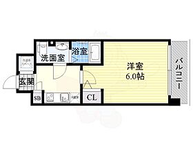 大阪府大阪市北区中津４丁目（賃貸マンション1K・8階・20.79㎡） その2