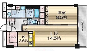 大阪府大阪市中央区本町橋1番5号（賃貸マンション1LDK・16階・64.32㎡） その2