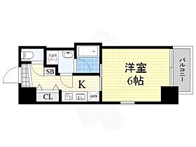 大阪府大阪市西区立売堀１丁目（賃貸マンション1K・6階・20.46㎡） その2