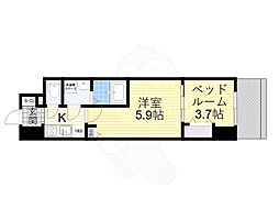 エスリードレジデンス大阪谷町ザ・マークス 4階/-