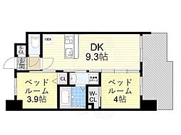 セレニテフラン谷町四丁目アリエ 7階/-