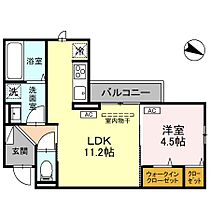 Ｄ－ｒｅｓｉｄｅｎｃｅ西念 203 ｜ 石川県金沢市西念１丁目（賃貸アパート1LDK・2階・40.68㎡） その2