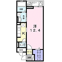 グレープハウス 206 ｜ 石川県金沢市松村６丁目（賃貸アパート1K・2階・39.32㎡） その1