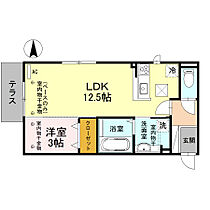 Ｇｒａｎｄ　Ｔｒｏｉｓ（グラン　トロワ） 102 ｜ 石川県金沢市三口町土（賃貸アパート1LDK・1階・39.91㎡） その2