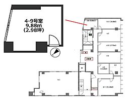 チャリ千駄ヶ谷の間取図画像