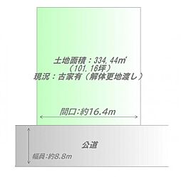 物件画像 栗生3丁目　建築条件なし