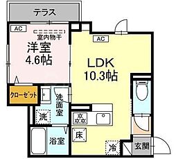グラナーデ堀切 1階