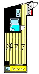 センチュリー堀切 ワンルームの間取図画像
