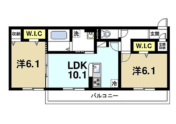 画像2:ファミリーさんにおススメの間取りです。