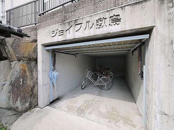 画像14:自転車置場です