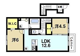 奈良県奈良市中山町（賃貸アパート2LDK・2階・59.57㎡） その2