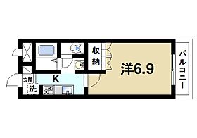 ラ・セゾン弐番館  ｜ 奈良県桜井市大字西之宮（賃貸マンション1K・2階・24.79㎡） その2