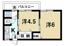 奈良県奈良市紀寺町（賃貸アパート2K・2階・23.10㎡） その2