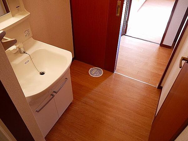画像20:スペースが確保できる洗面所です