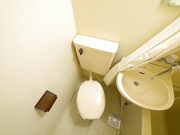 画像8:落ち着いた色調のトイレです