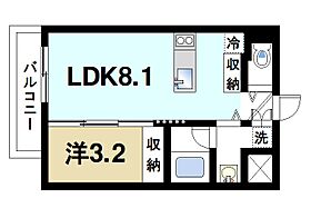 フクダ不動産　新大宮マンション  ｜ 奈良県奈良市大宮町4丁目（賃貸マンション1LDK・3階・24.50㎡） その2