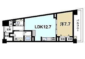 奈良県生駒市山崎新町（賃貸マンション1LDK・6階・51.62㎡） その2