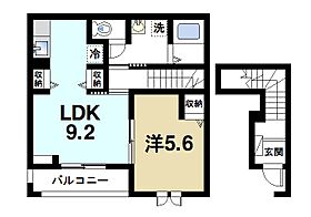 Crest　倭  ｜ 奈良県磯城郡田原本町大字千代（賃貸アパート1LDK・2階・42.40㎡） その1